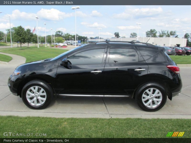 Super Black / Black 2011 Nissan Murano SL AWD