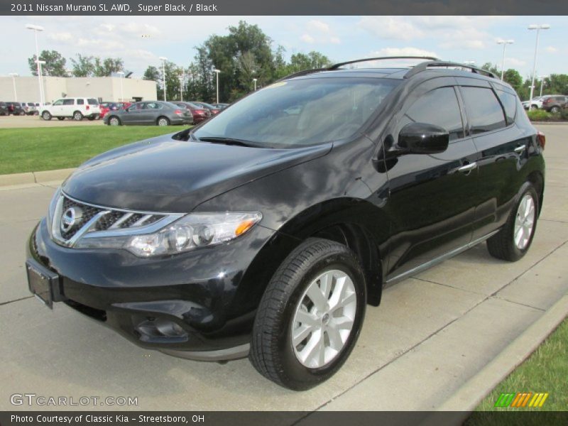 Super Black / Black 2011 Nissan Murano SL AWD