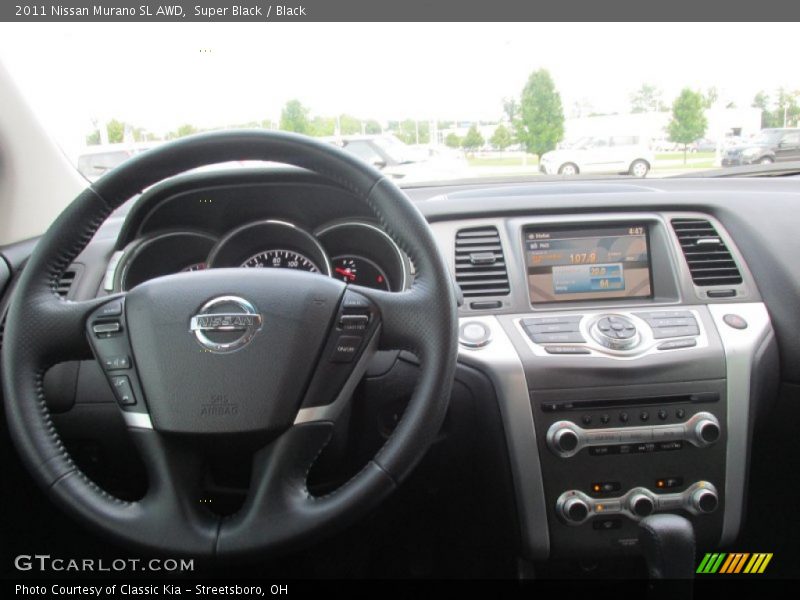 Super Black / Black 2011 Nissan Murano SL AWD