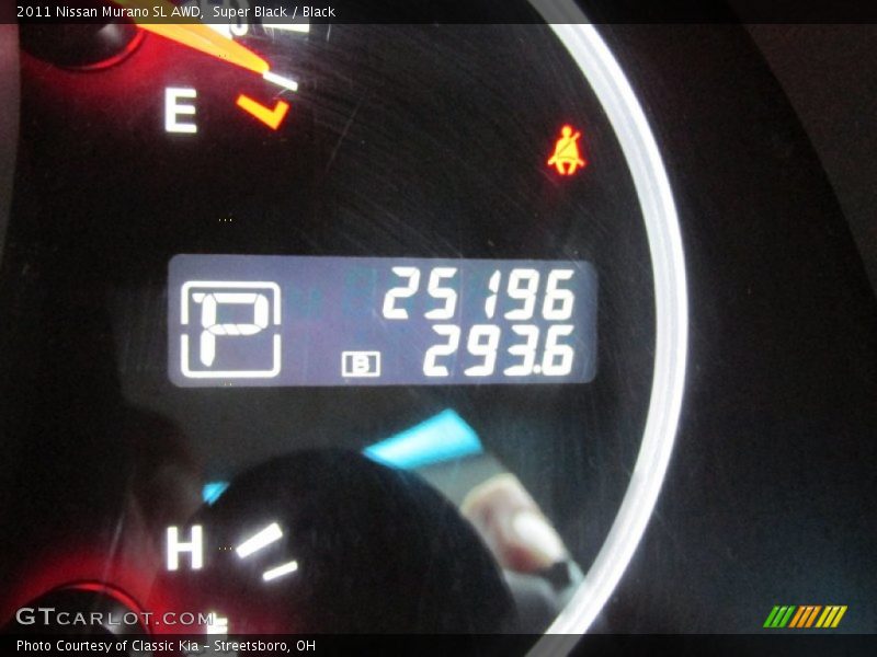 Super Black / Black 2011 Nissan Murano SL AWD