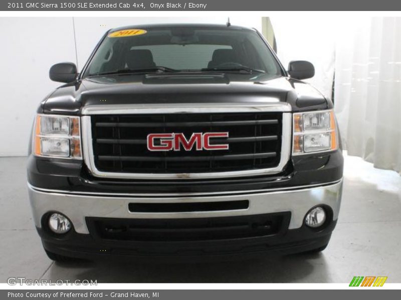 Onyx Black / Ebony 2011 GMC Sierra 1500 SLE Extended Cab 4x4
