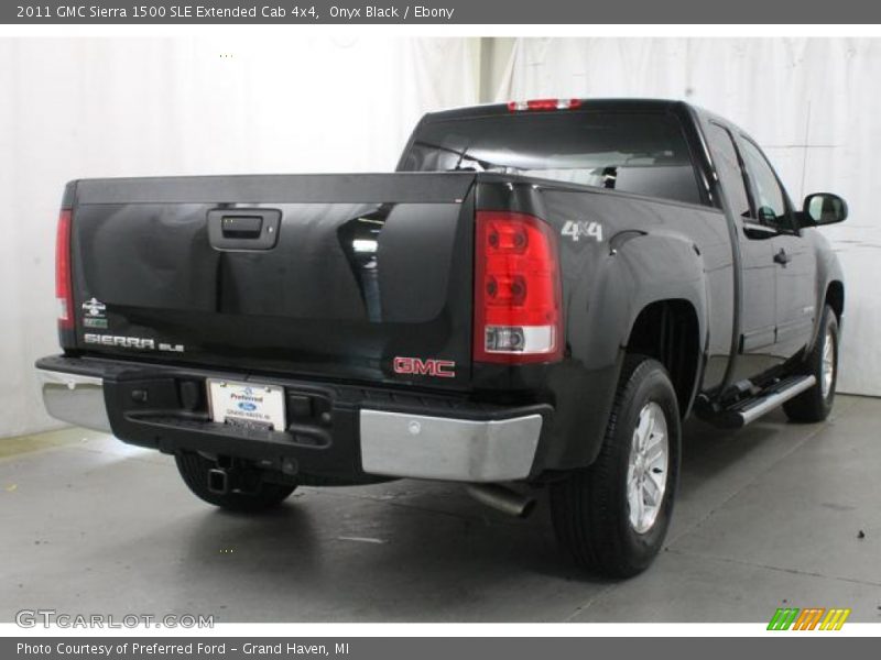 Onyx Black / Ebony 2011 GMC Sierra 1500 SLE Extended Cab 4x4