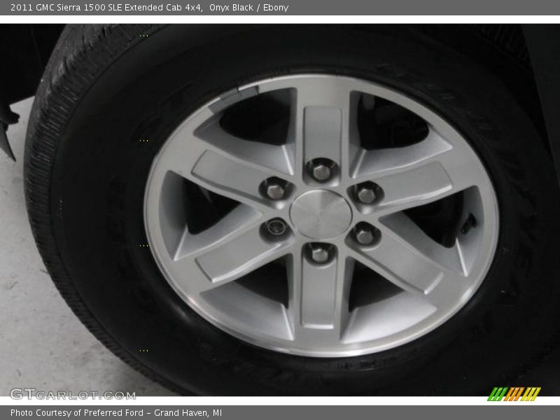 Onyx Black / Ebony 2011 GMC Sierra 1500 SLE Extended Cab 4x4