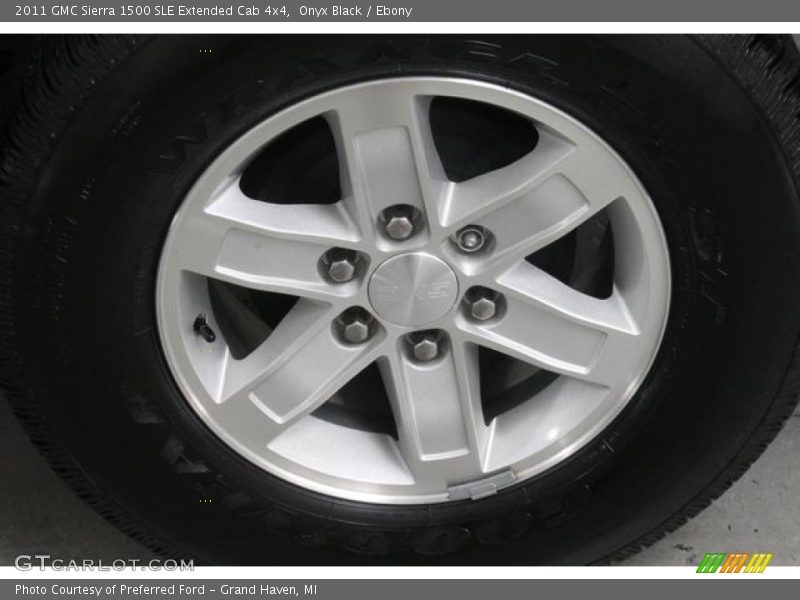 Onyx Black / Ebony 2011 GMC Sierra 1500 SLE Extended Cab 4x4