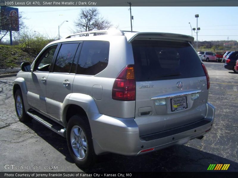 Silver Pine Metallic / Dark Gray 2005 Lexus GX 470