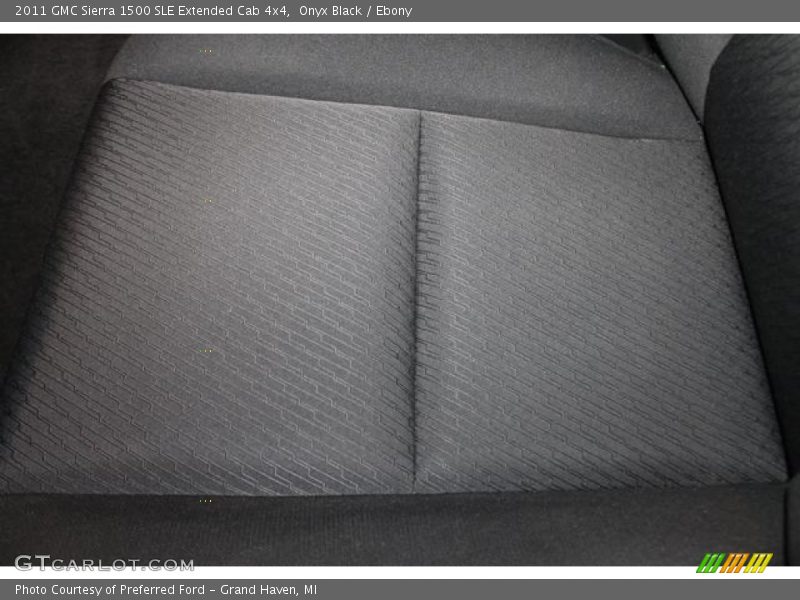 Onyx Black / Ebony 2011 GMC Sierra 1500 SLE Extended Cab 4x4