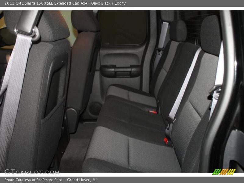 Onyx Black / Ebony 2011 GMC Sierra 1500 SLE Extended Cab 4x4