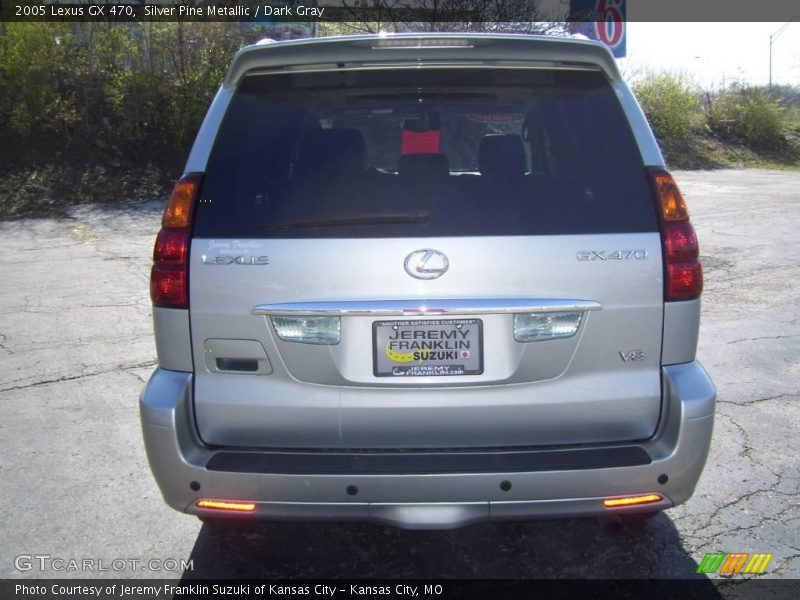 Silver Pine Metallic / Dark Gray 2005 Lexus GX 470