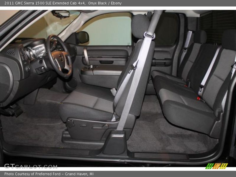 Onyx Black / Ebony 2011 GMC Sierra 1500 SLE Extended Cab 4x4