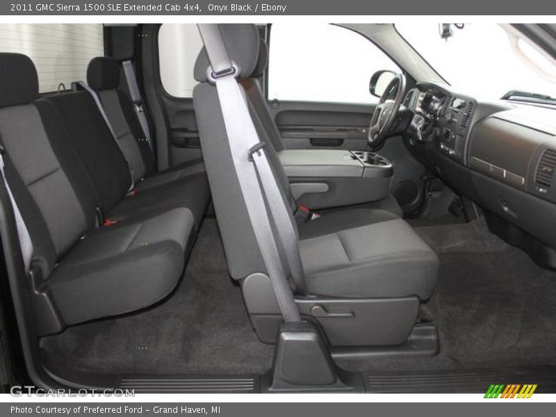 Onyx Black / Ebony 2011 GMC Sierra 1500 SLE Extended Cab 4x4