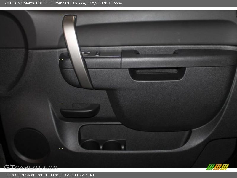 Onyx Black / Ebony 2011 GMC Sierra 1500 SLE Extended Cab 4x4