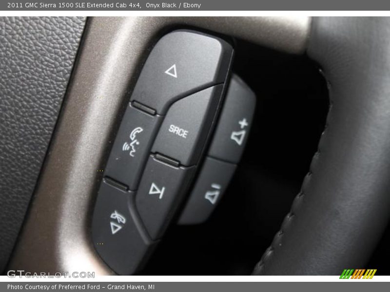 Onyx Black / Ebony 2011 GMC Sierra 1500 SLE Extended Cab 4x4