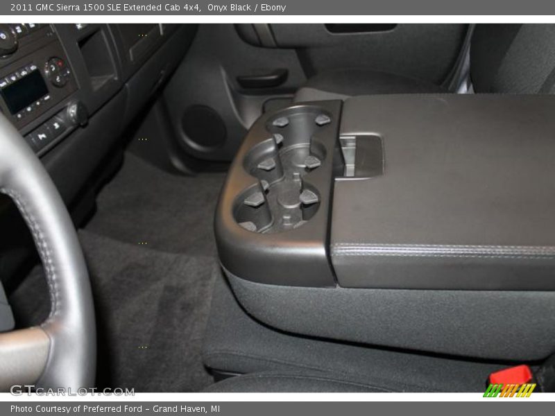 Onyx Black / Ebony 2011 GMC Sierra 1500 SLE Extended Cab 4x4