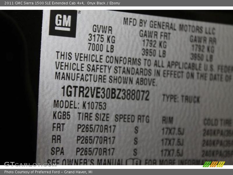 Onyx Black / Ebony 2011 GMC Sierra 1500 SLE Extended Cab 4x4