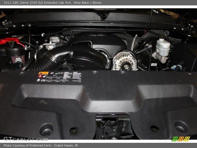 Onyx Black / Ebony 2011 GMC Sierra 1500 SLE Extended Cab 4x4