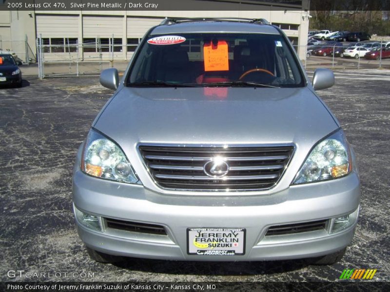 Silver Pine Metallic / Dark Gray 2005 Lexus GX 470