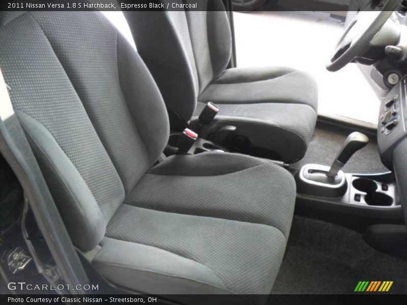 Espresso Black / Charcoal 2011 Nissan Versa 1.8 S Hatchback