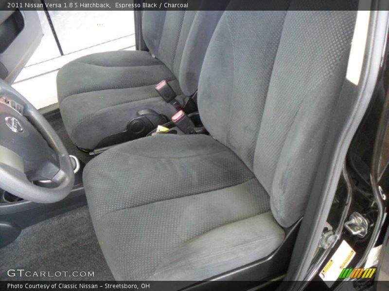 Espresso Black / Charcoal 2011 Nissan Versa 1.8 S Hatchback