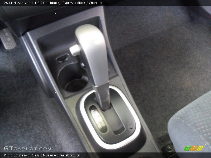 Espresso Black / Charcoal 2011 Nissan Versa 1.8 S Hatchback