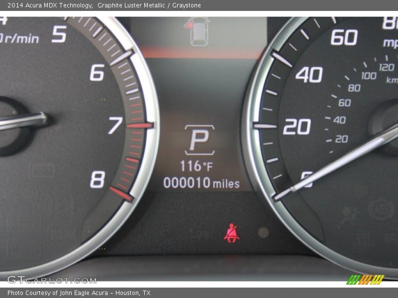 Graphite Luster Metallic / Graystone 2014 Acura MDX Technology