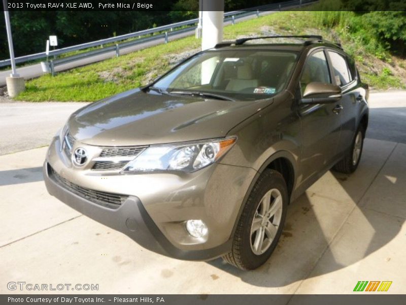 Pyrite Mica / Beige 2013 Toyota RAV4 XLE AWD