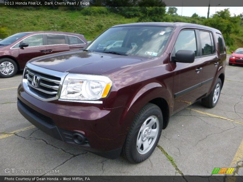 Front 3/4 View of 2013 Pilot LX