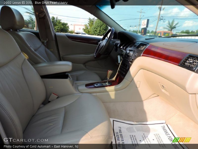 Blue Onyx Pearl / Ivory 2002 Lexus ES 300