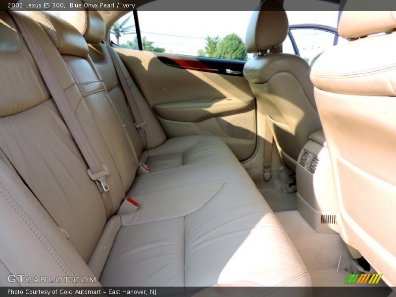 Blue Onyx Pearl / Ivory 2002 Lexus ES 300