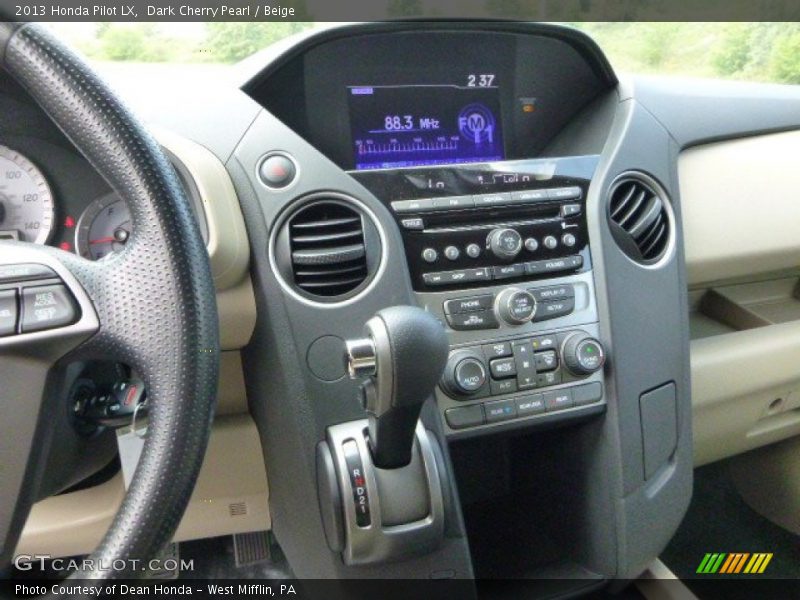 Controls of 2013 Pilot LX