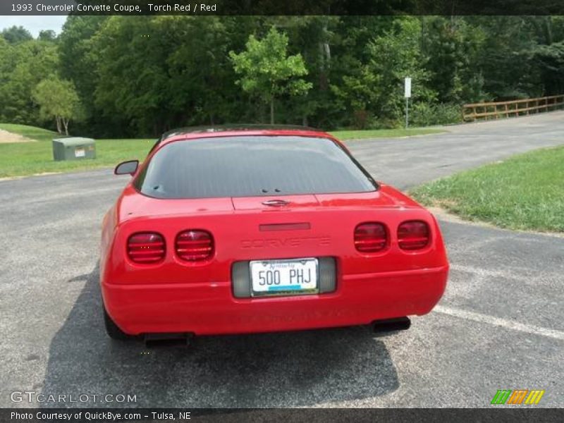 Torch Red / Red 1993 Chevrolet Corvette Coupe