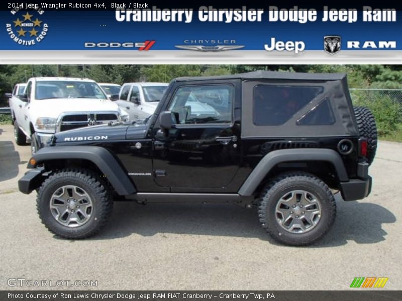 Black / Black 2014 Jeep Wrangler Rubicon 4x4