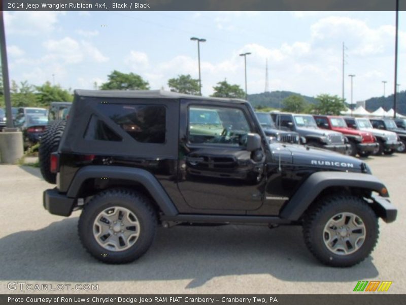 Black / Black 2014 Jeep Wrangler Rubicon 4x4