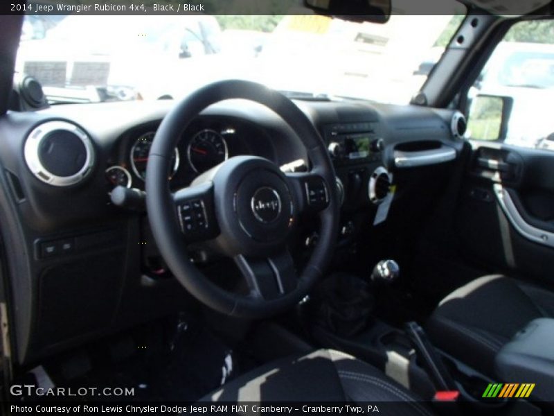 Black / Black 2014 Jeep Wrangler Rubicon 4x4