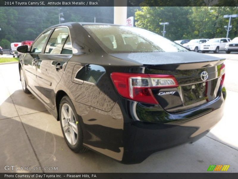 Attitude Black Metallic / Black 2014 Toyota Camry SE
