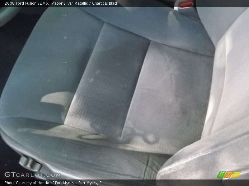 Vapor Silver Metallic / Charcoal Black 2008 Ford Fusion SE V6