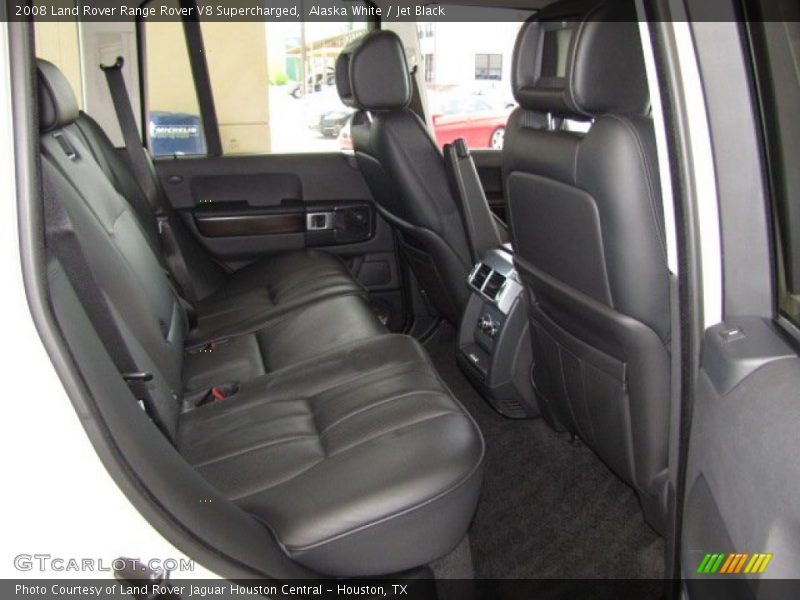 Alaska White / Jet Black 2008 Land Rover Range Rover V8 Supercharged