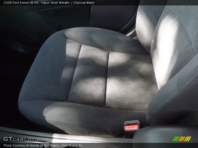 Vapor Silver Metallic / Charcoal Black 2008 Ford Fusion SE V6