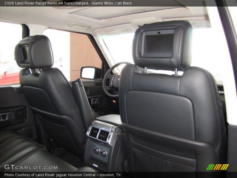 Alaska White / Jet Black 2008 Land Rover Range Rover V8 Supercharged