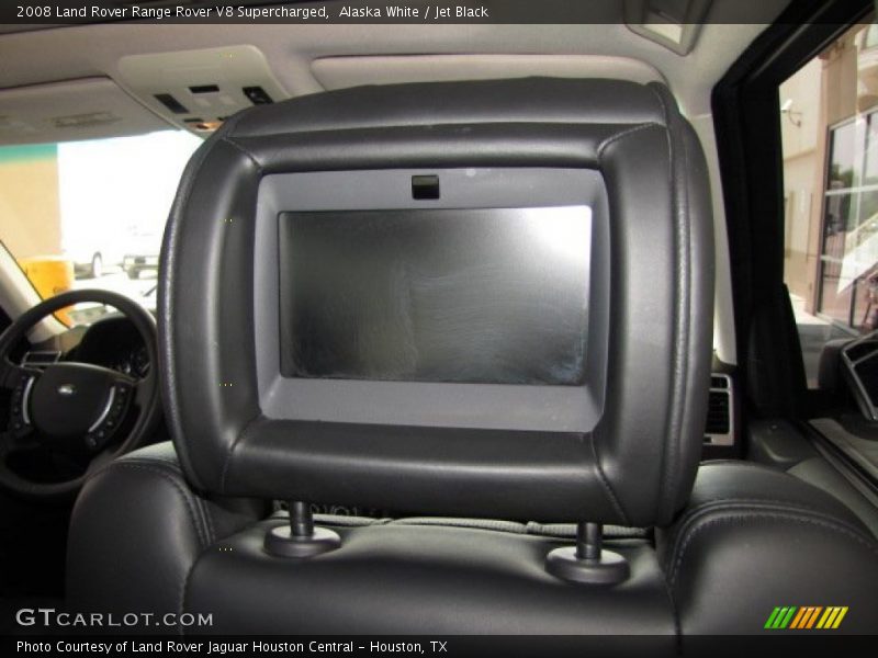 Alaska White / Jet Black 2008 Land Rover Range Rover V8 Supercharged