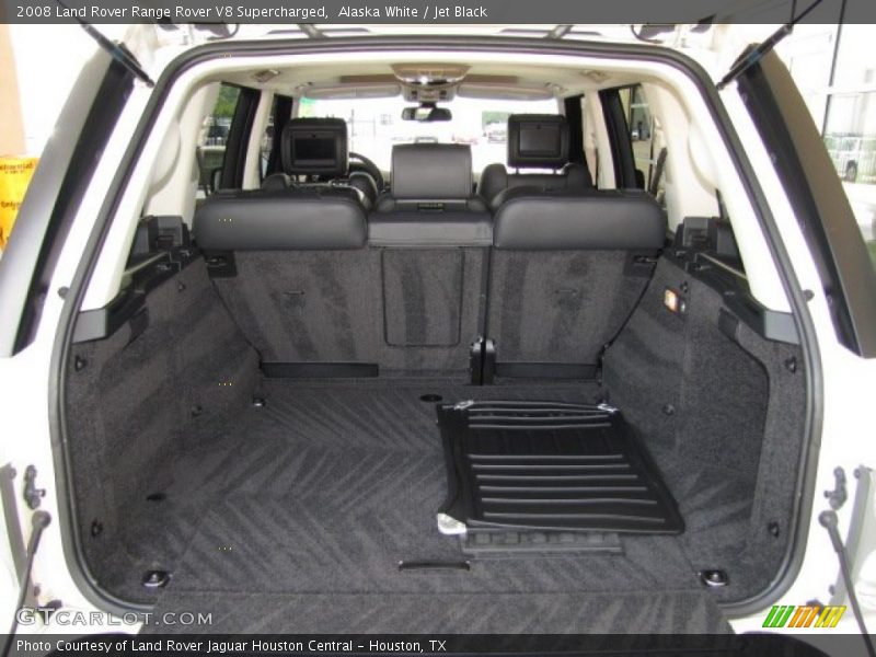 Alaska White / Jet Black 2008 Land Rover Range Rover V8 Supercharged