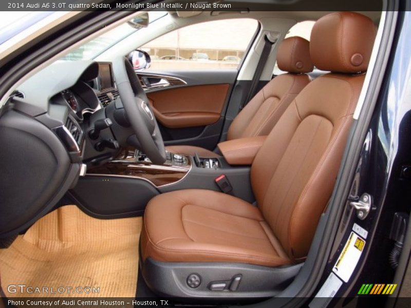  2014 A6 3.0T quattro Sedan Nougat Brown Interior