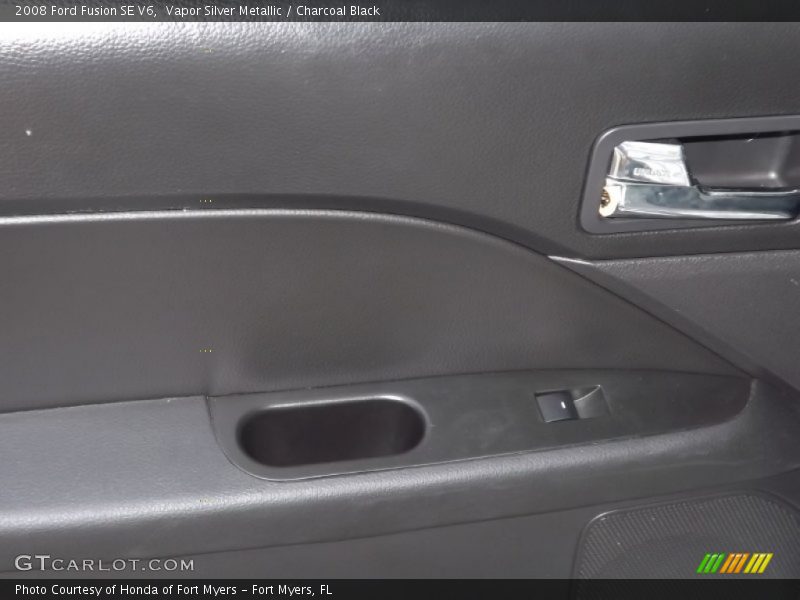 Vapor Silver Metallic / Charcoal Black 2008 Ford Fusion SE V6