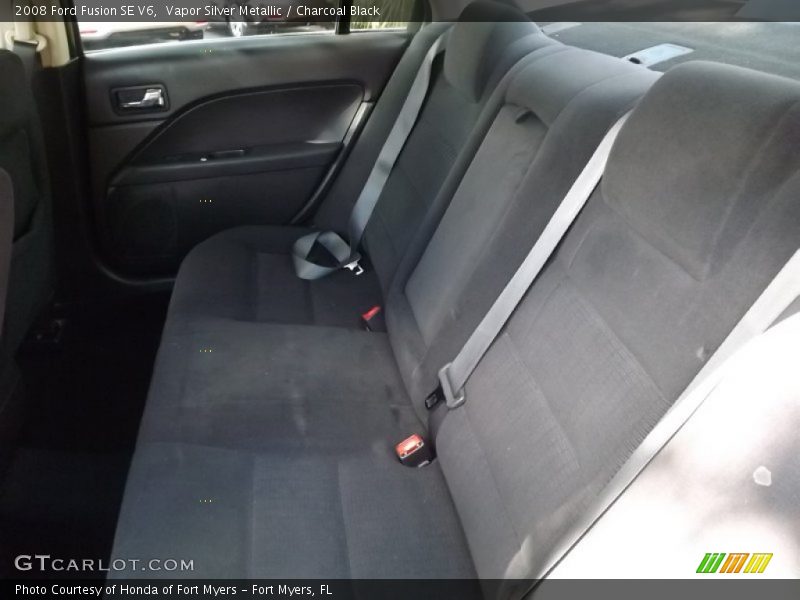 Vapor Silver Metallic / Charcoal Black 2008 Ford Fusion SE V6