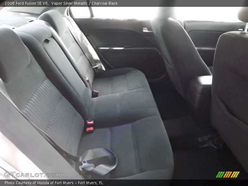 Vapor Silver Metallic / Charcoal Black 2008 Ford Fusion SE V6