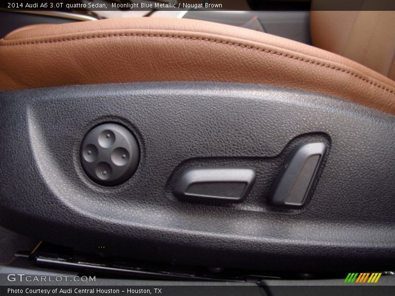 Front Seat of 2014 A6 3.0T quattro Sedan