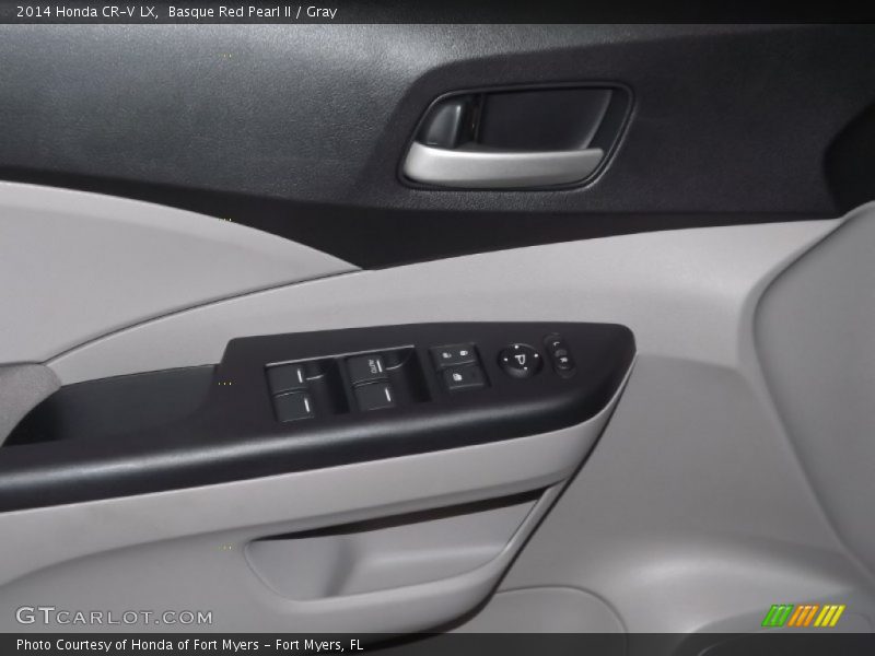 Basque Red Pearl II / Gray 2014 Honda CR-V LX