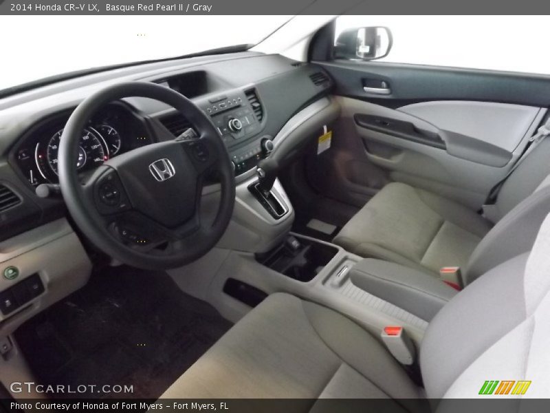  2014 CR-V LX Gray Interior