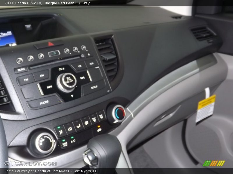 Basque Red Pearl II / Gray 2014 Honda CR-V LX