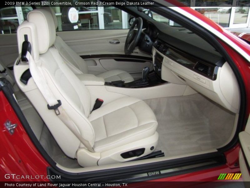 Front Seat of 2009 3 Series 328i Convertible