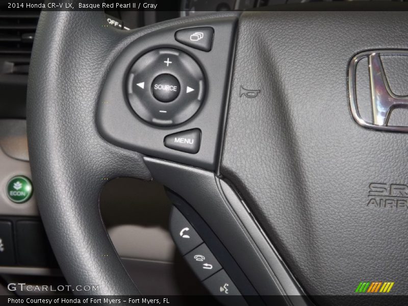 Controls of 2014 CR-V LX